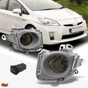 Para 10-12 Prius lente ahumada parachoques delantero luz antiniebla / lámpara w / interruptor + bisel + arnés - Imagen 1 de 6