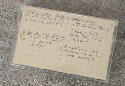 DARK ANGEL Demo 1984 & 1985  Cassette Tape Thrash Metal Vio-lence Exodus Kreator Foto 1 de 4