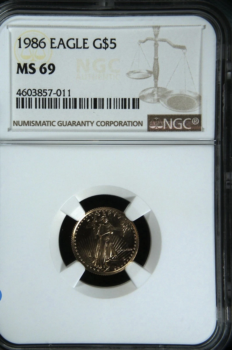American Eagle MS 69 Graded 1986 Gold Bullion Coins for sale | eBay
