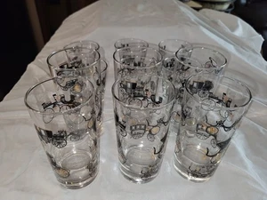 MCM Barware alte Kutschen 12er Set 2 Größen - Bild 1 von 10