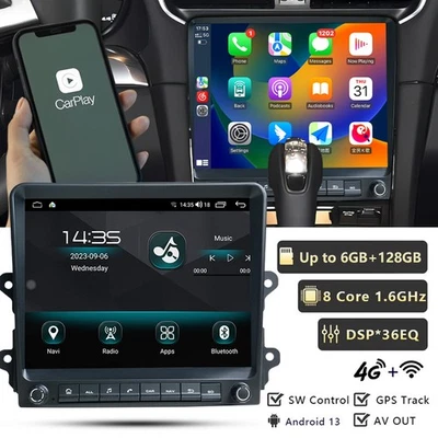 For Porsche cayman boxster 718 981 911 991 radio apple CarPlay Android Wireless - Image 1 of 4
