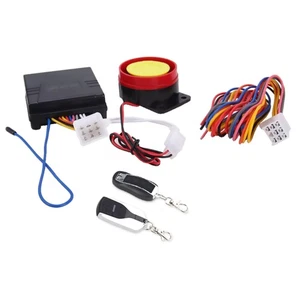 12V ABS Motorcycle Bike Anti-Theft Security Alarm Wireless Remote Control - Picture 1 of 13