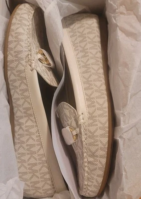 Michael Kors Reed Loafer Mk Signature Small US 8.5M Shoes  - Image 1 of 4