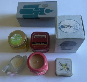 Lot Of 8 Candle Holly Hobbie Vintage 2002 Jam Ball Jar Candle And More - Picture 1 of 10
