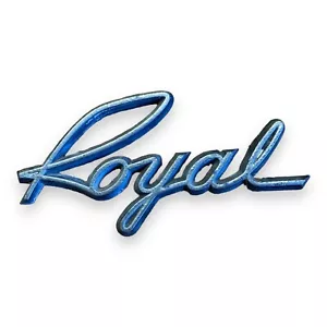 Hillman Hunter ROYAL Chrome badge ~ Brisbane ~ Same day dispatch - Picture 1 of 6