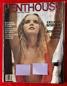 Vintage Penthouse Magazine March 1981 Single Issue - Picture 1 of 7