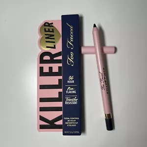 Delineador de ojos impermeable Too Faced Killer Control Total 36 horas ZAFIRO ASESINO - Imagen 1 de 3