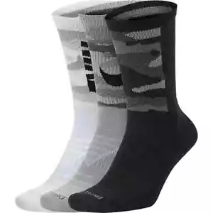 Nike 3er-Pack Everyday Max gepolsterte Crew-Trainingssocken für Herren, XL (12-15) - Bild 1 von 2