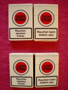 LUCKY STRIKE - matches 2 x matchbox in double pack / new - Picture 1 of 2