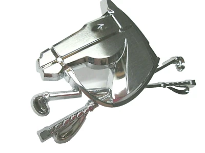 NOS  65 Ford Country Squire Fender Ornament  Horse Head  C5AZ-16228-E Foto 1 de 4