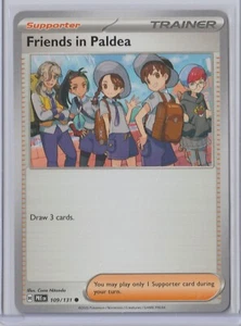 Pokémon 2025 PRISMATIC EVOLUTIONS FRIENDS IN PALDEA 109/131 MINT Never Played - Picture 1 of 1