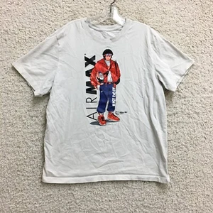 The Nike T-Shirt Extra Large Adulto Bianco Air Max Grafica Manica Corta Uomo XL - Foto 1 di 9