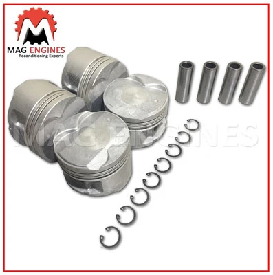 JUEGO DE PISTÓN Y ANILLO TOYOTA 2ZZ-GE PARA COROLLA TS CELICA MATRIX LOTUS 99-08 Foto 1 de 4