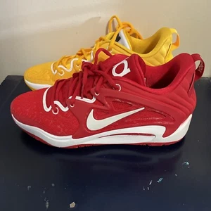 Men Size 10 - Nike KD 15 TB Left University Red/Right University Gold - Picture 1 of 7