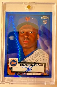 2021 Topps Chrome Platinum Anniversary - Franklyn Kilome #68 (RC) Auto 51/99 - Picture 1 of 2