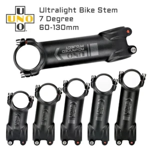 UNO Road Bike Stem Riser Ultralight 7075 Aluminum MTB Stem 31.8 60-130mm - Picture 1 of 20