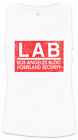 LAB Mens Tank Top The Red Hats Bloc Colony Symbol Sign Police Squad Police