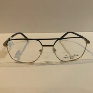 Sean John SJO5149 Black Gold Eyeglass Frames 58-17-150 - Picture 1 of 8