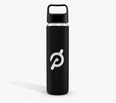 Peloton Glass Water Bottle - 16oz - Black - Non Slip - Image 1 of 2