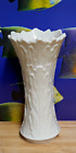 Vintage 1980S Lenox Woodland Collection Ivory Porcelain Vase Acanthius Oak Leaf