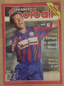 Frankreich Fußball Nr. 2523 vom 15.09.1992 SM Caen Europapokal Klismann PSG OM - Bild 1 von 3