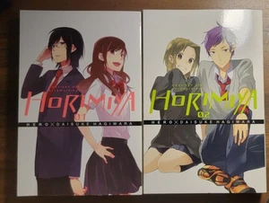 Horimiya Volume 1-2 Manga, English - Picture 1 of 3