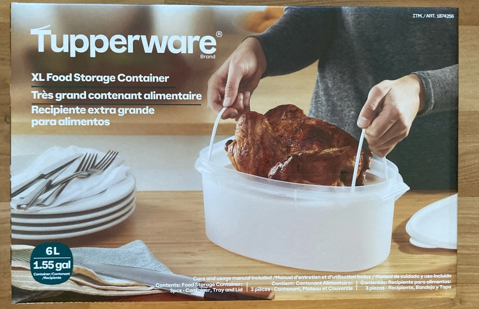 Tupperware XL Food Storage Container - Image 1 of 4