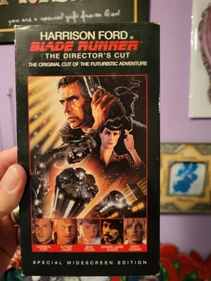 Blade Runner The Director's Cut VHS (1993) Special Widescreen Edition  - Image 1 of 4