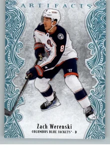 2025-26 Artifacts "Sky Blue"  Zach Werenski #5 - Picture 1 of 1
