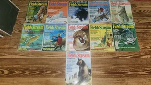 Vintage Field And Stream Magazine Lot 1971-1972 11 Issues - Picture 1 of 7