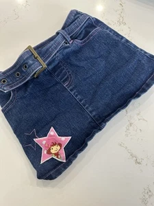 Vintage 2006 Strawberry Shortcake Denim Skirt Kids Toddler 3T Months Y2K - Picture 1 of 4