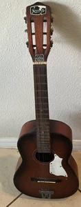Rare Vintage Norma FG3 3/4 Parlor Guitar 1960s Made in Japan - Picture 1 of 8