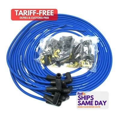 Pertronix Ignition 808390, Kit 8Mm Universal Wire Set - Blue Performance Parts - Image 1 of 4