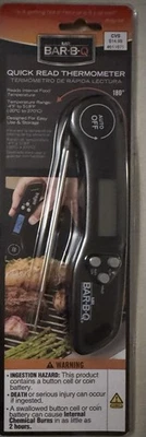Mr Bar-B-Q Quick Read Pocket Grill Thermometer - 40317YCVS -New in Package NICE! — 第 1/3 张图片