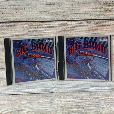 Big Band Fever CDs Vol. I & II -2-Disc Cd Set] Vintage Compilation Music Albums Foto 1 de 4