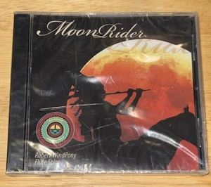 Native Flute Solos, Robert Windpony, “Moon Rider” CD Brand New Sealed - Picture 1 of 3