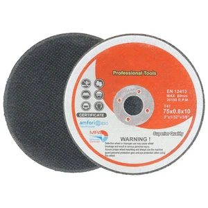 3"x1/32"x3/8" 25 Pack Cut Off Wheels Die Grinder Metal Cutting Disc - Picture 1 of 7