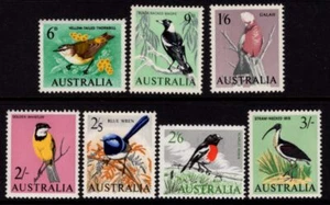 AUSTRALIA - 1964 Birds Set to 3/- 'IBIS' SG 363/69 MNH Cv £20 [D5648] - Bild 1 von 1