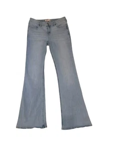 Abercrombie Kids Girls Low Rise Flare Jeans 15/16 Long Tall Fitch Blue 28"x 29" - Picture 1 of 10