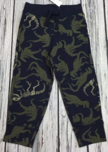 Baby Gap Boys 18-24 Months Navy Blue & Green Dinosaur Pants. Nwt - Picture 1 of 5