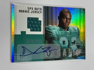 Camiseta deportiva SPx Auto Rookie 2006/1650 Derek Hagan #200 Rookie Auto RC - Imagen 1 de 2