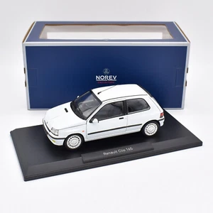 Renault Clio 16S de 1991 Blanc Glacier au 1/18 de NOREV 185251 - Imagen 1 de 4