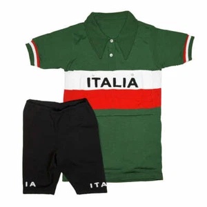 COMPLETINO ITALIA AL TOUR Ciclismo Vintage Cycle Bike Jersey Italy France - Bild 1 von 6