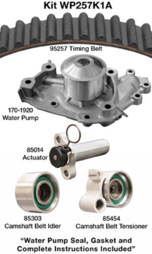 99 雷克萨斯 ES300 3.0 发动机定时皮带套件带水泵 Dayco WP257K1A — 第 1/1 张图片