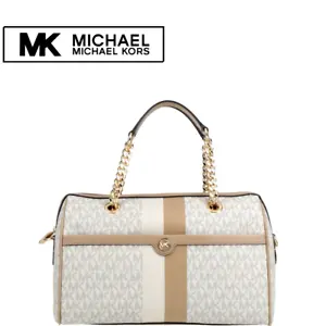 Michael Michael Kors Oat Meal Duffle/Handbag ... Branded Bags by BagaholiX (258) - Picture 1 of 13