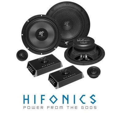 HIFONICS VX6.2C 16,5 cm (6.5") 2-Wege Komponenten Lautsprecher System 200 Watt - Bild 1 von 4