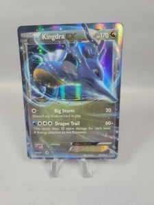 Pokémon TCG Kingdra-EX Fates Collide 73/124 Holo Rare EX - Picture 1 of 3