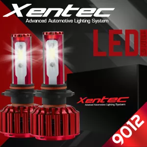 2x 9012 LED Headlight Bulb Conversion Kit for Chrysler 200 300 2011-2015 6000K - Picture 1 of 11
