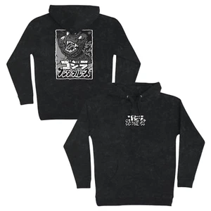 SANTA CRUZ x Godzilla Pullover Hooded Sweatshirt Godzilla Hand Skate Hoodie - Picture 1 of 9