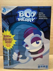 Boo Berry Build the Castle Limited Edition Cereal Box 2015 RARE Sealed Unopened - Picture 1 of 7